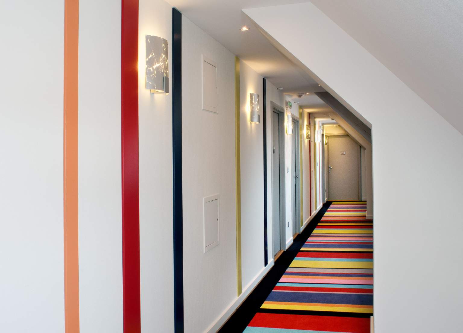 Couloir coloré